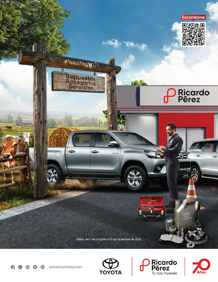 Ricardo Pérez, S.A. - Portada Catálogo de Repuestos